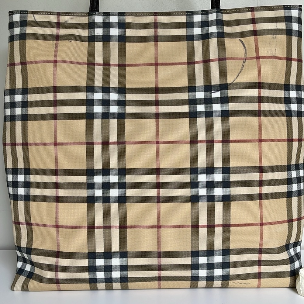 BURBERRY Nova Check Tote Bag - Picture 5 of 16